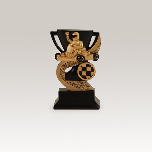 Trofee kart zwart/ goud