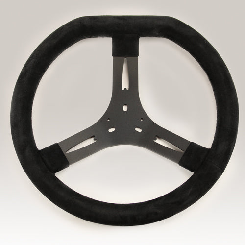 stuur wheel suede lower side flat Ø 320mm
