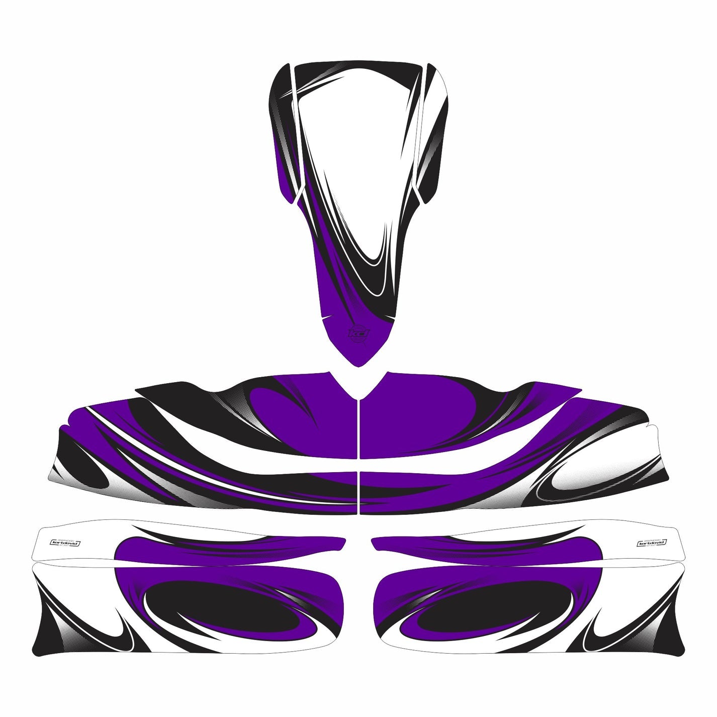 Turbo Kart Stickerset