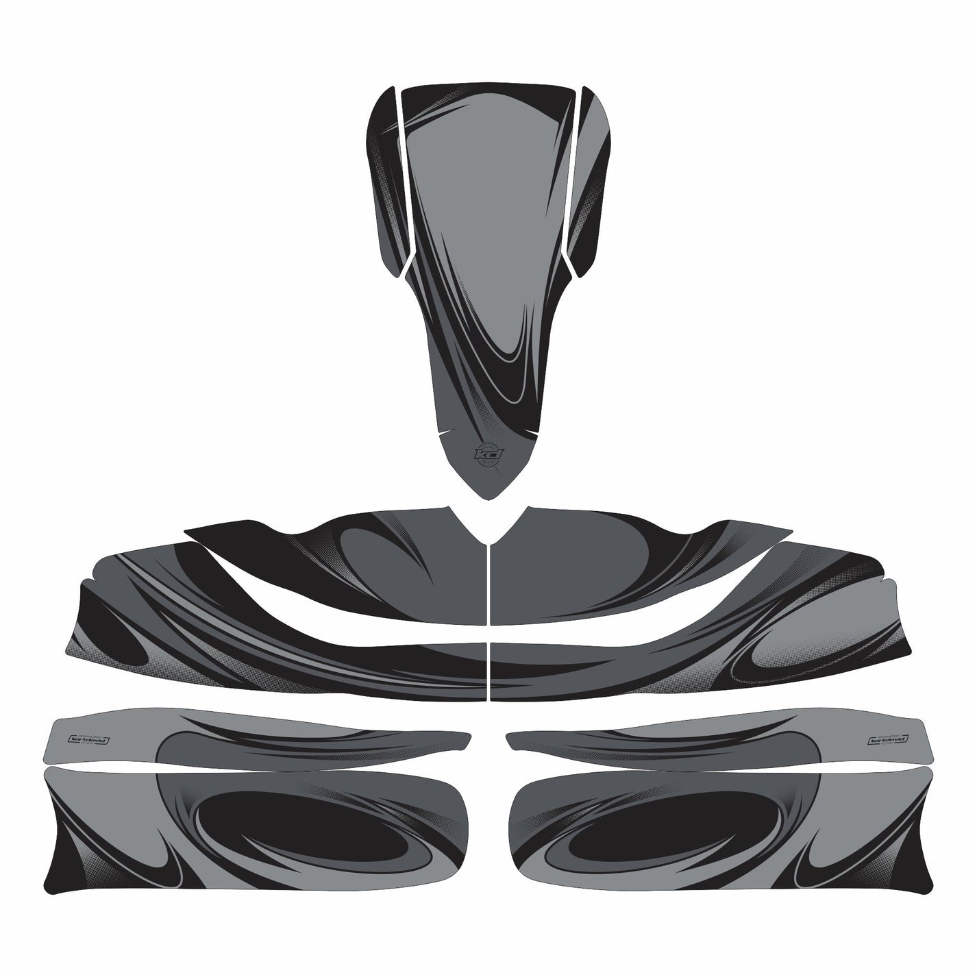 Turbo Kart Stickerset