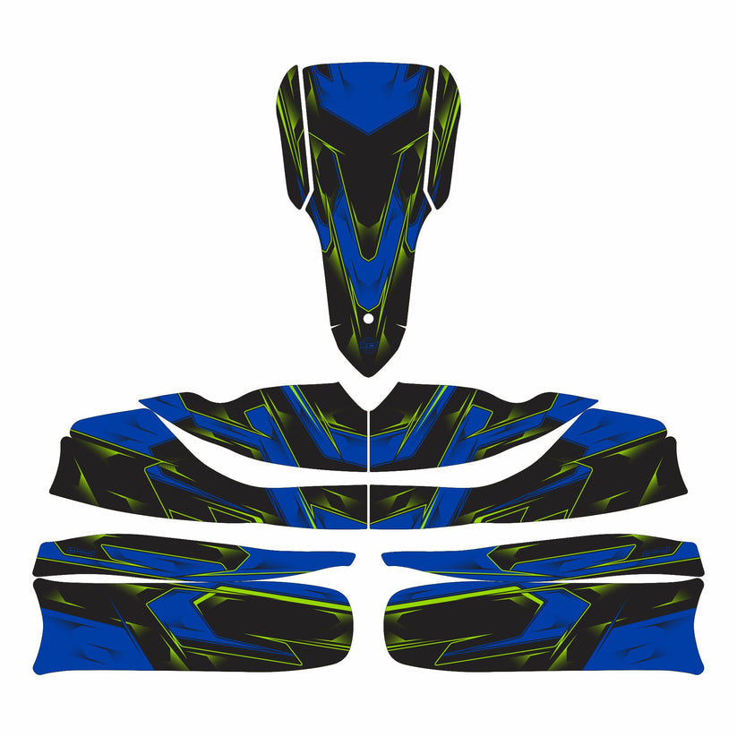 SCC Kart Stickerset