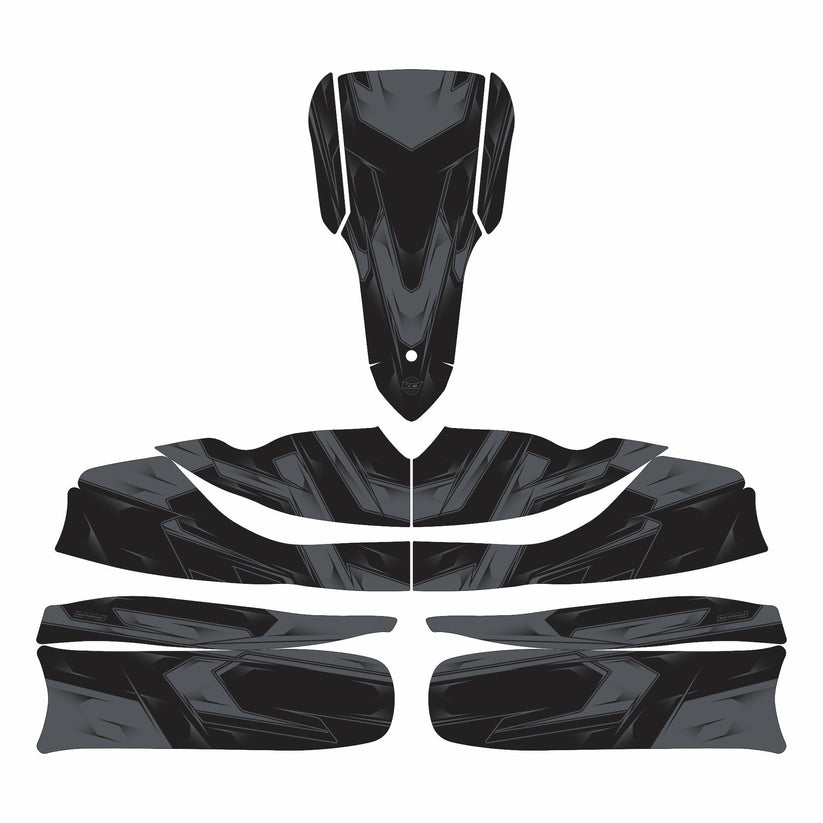 SCC Kart Stickerset