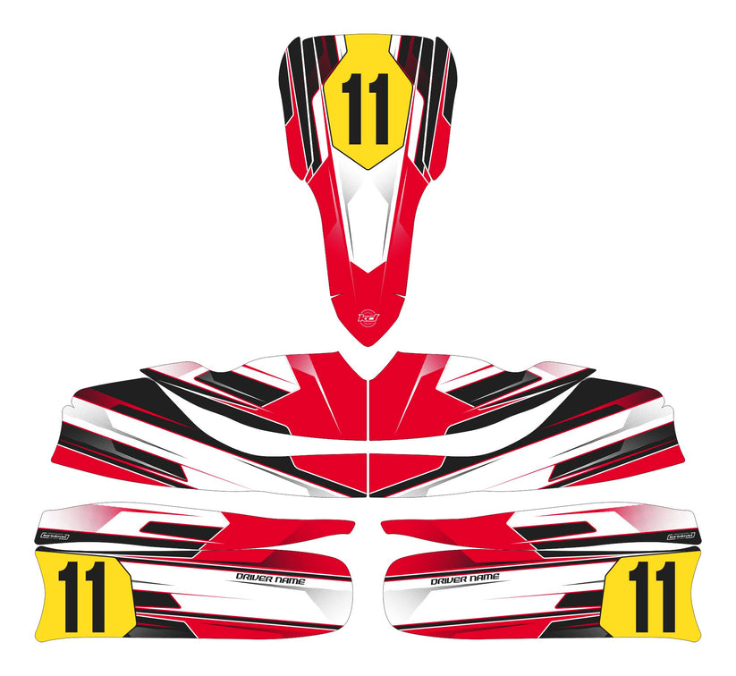 Pulse Kart Stickerset