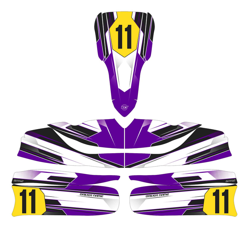 Pulse Kart Stickerset