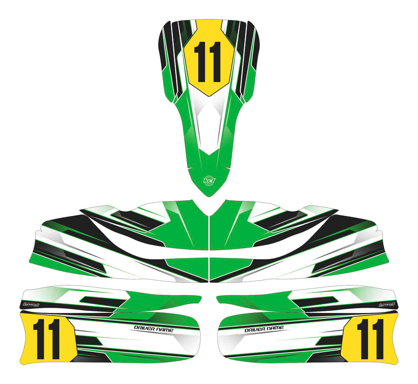 Pulse Kart Stickerset
