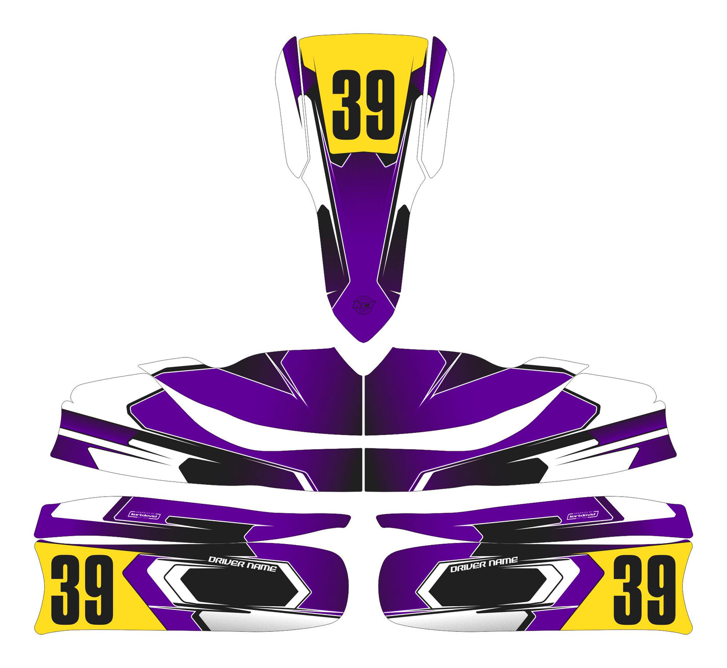 Prox Kart Stickerset