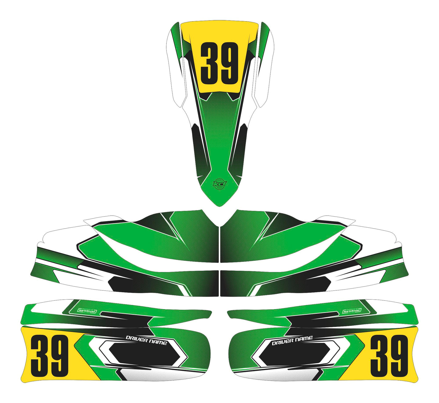 Prox Kart Stickerset
