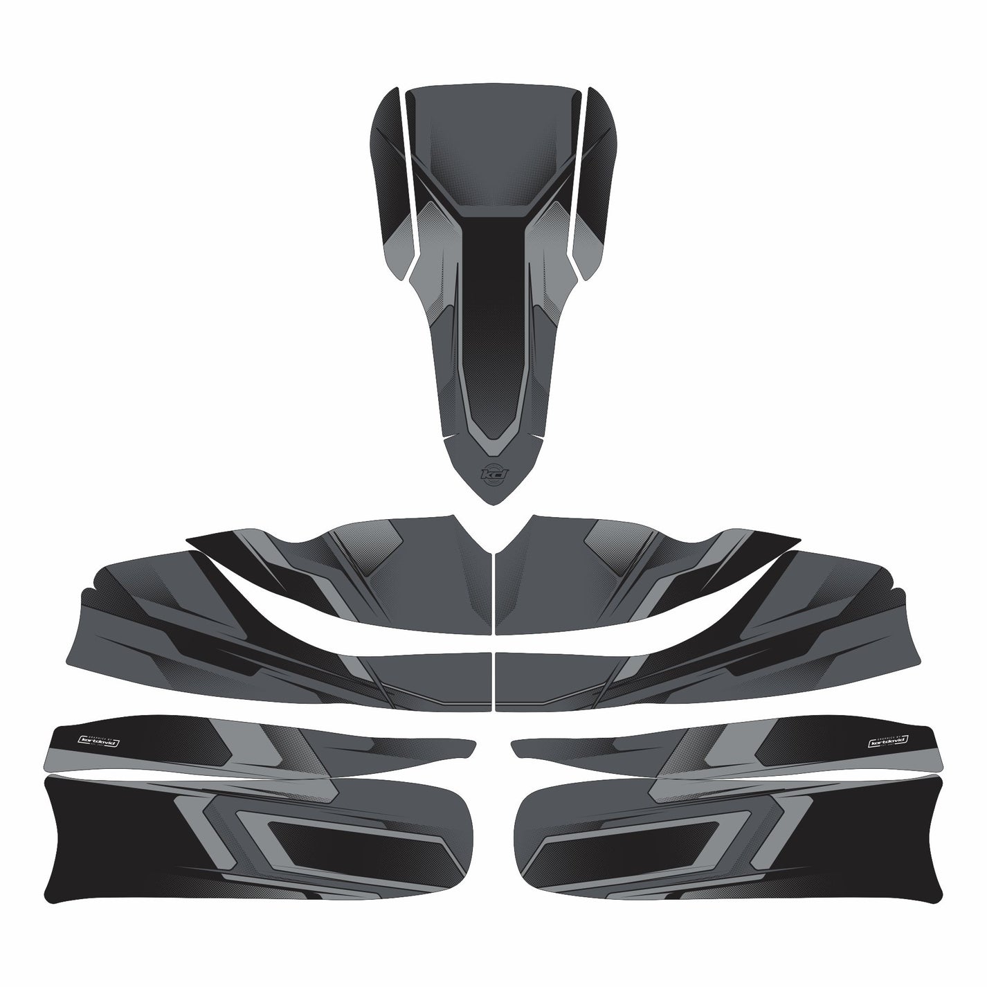 Xeon Kart Stickerset