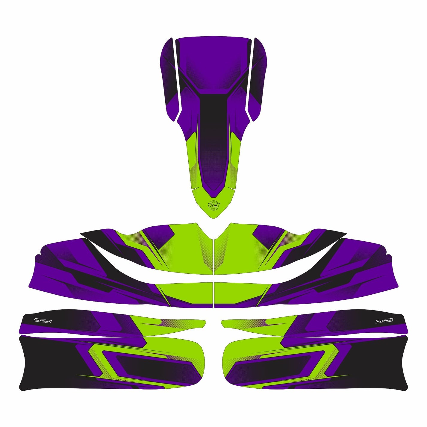 Xeon Kart Stickerset