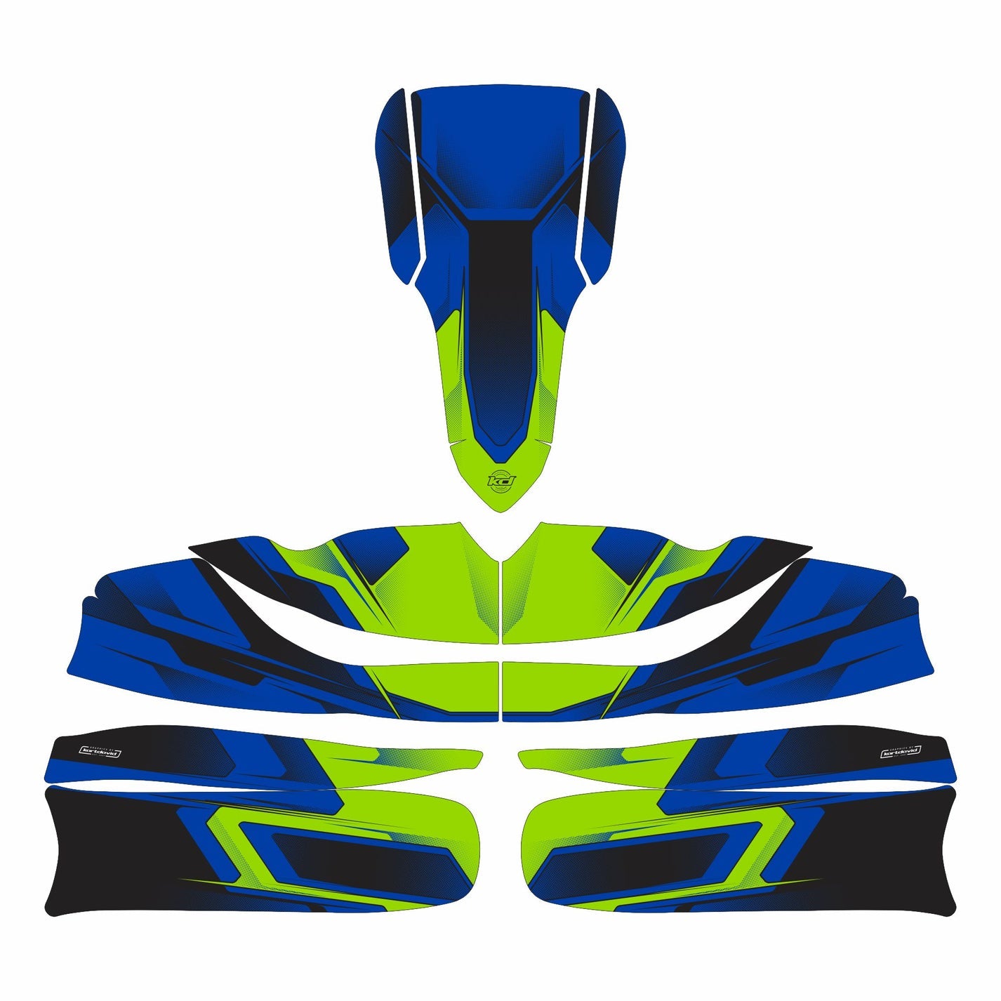 Xeon Kart Stickerset
