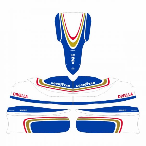 1994 Williams Kart Stickerset