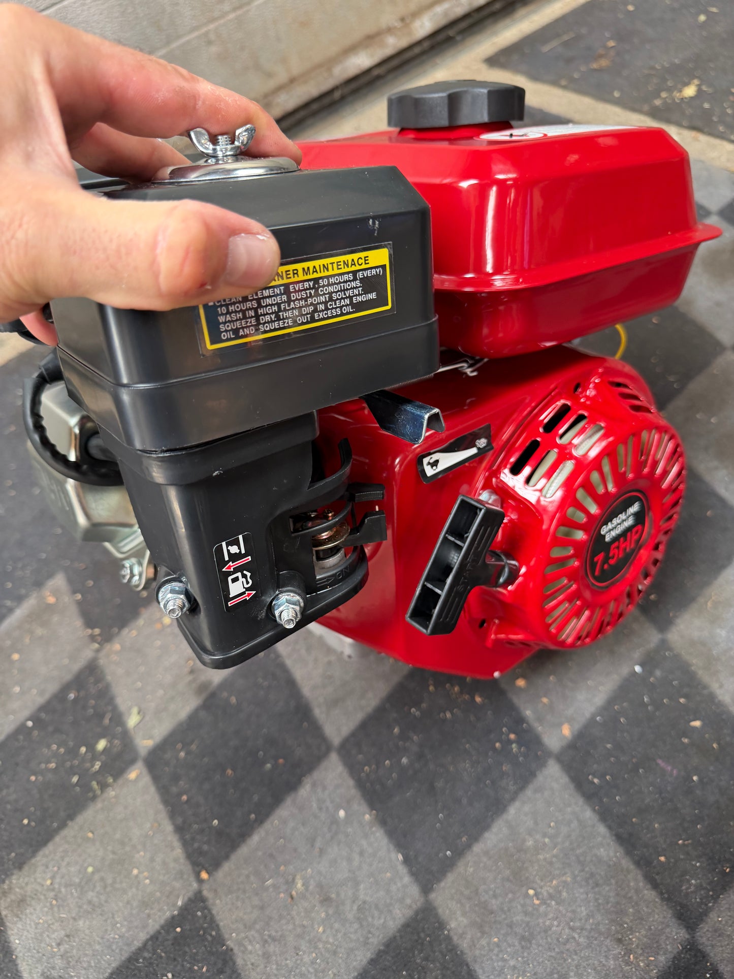 Clone Honda Mini Buggy motor GX200 in doos