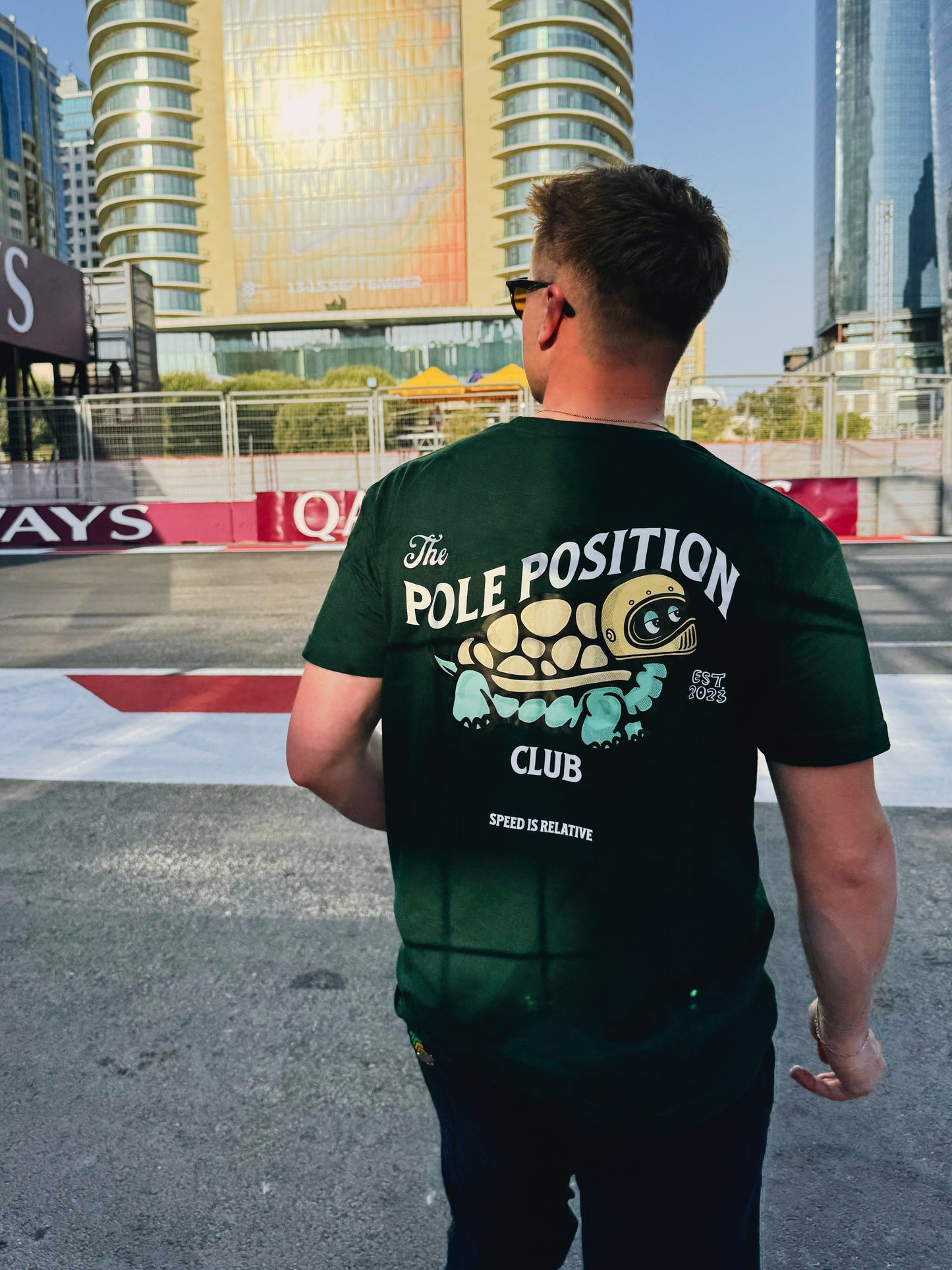 TURTLE TEE | DARK GREEN