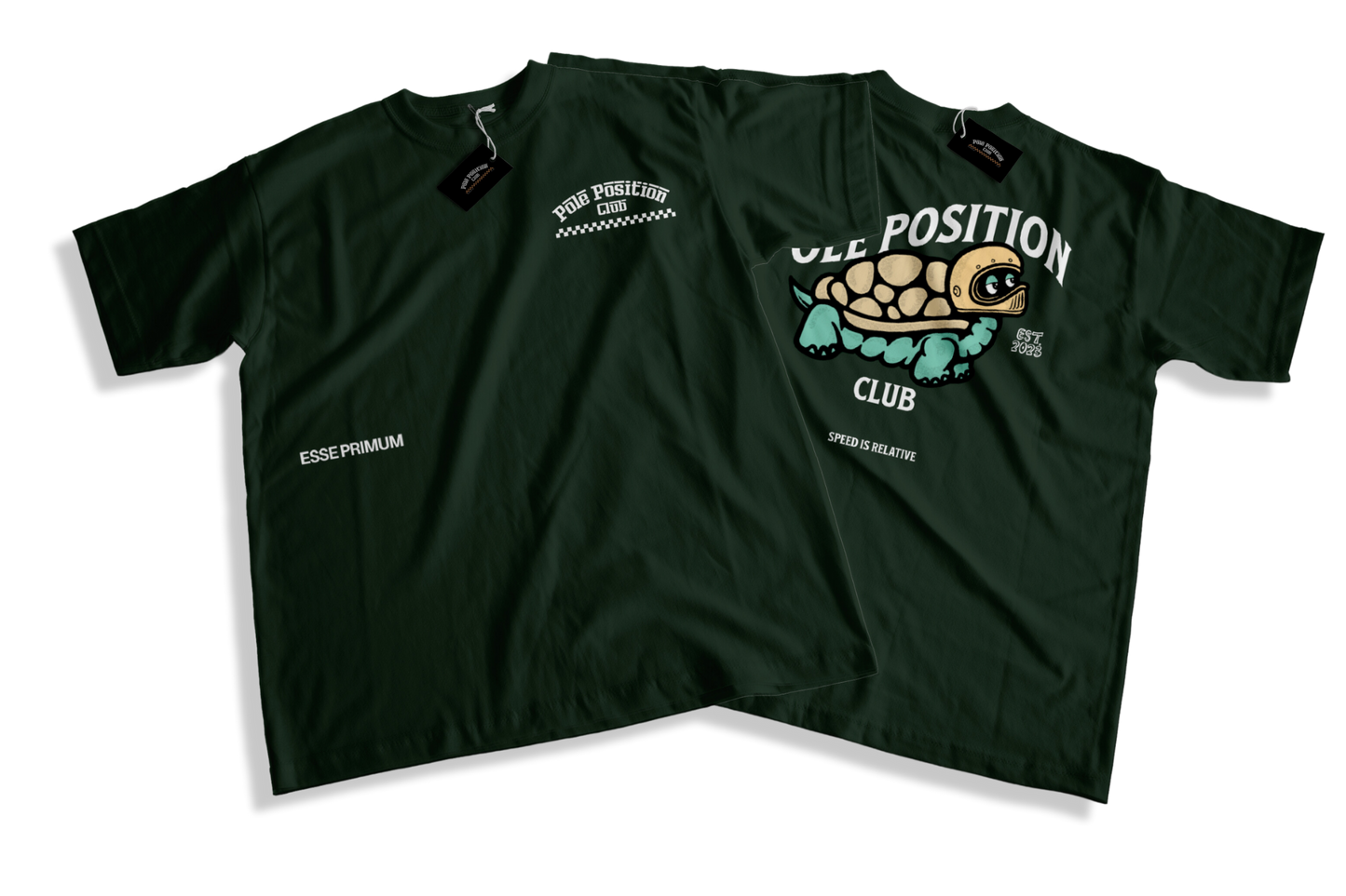 TURTLE TEE | DARK GREEN
