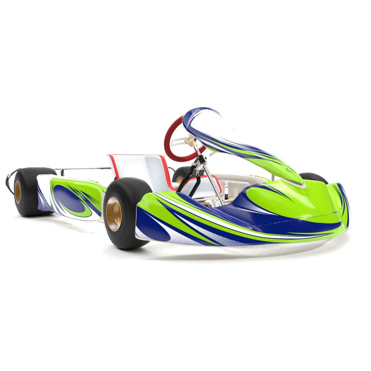 Turbo Kart Stickerset