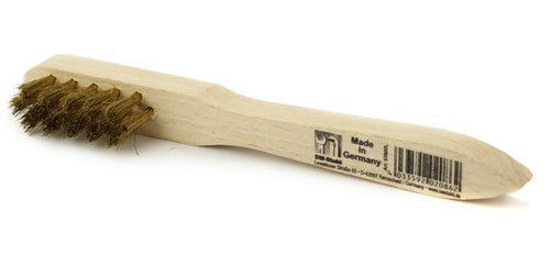 Messing borstel voor bougies 140mm