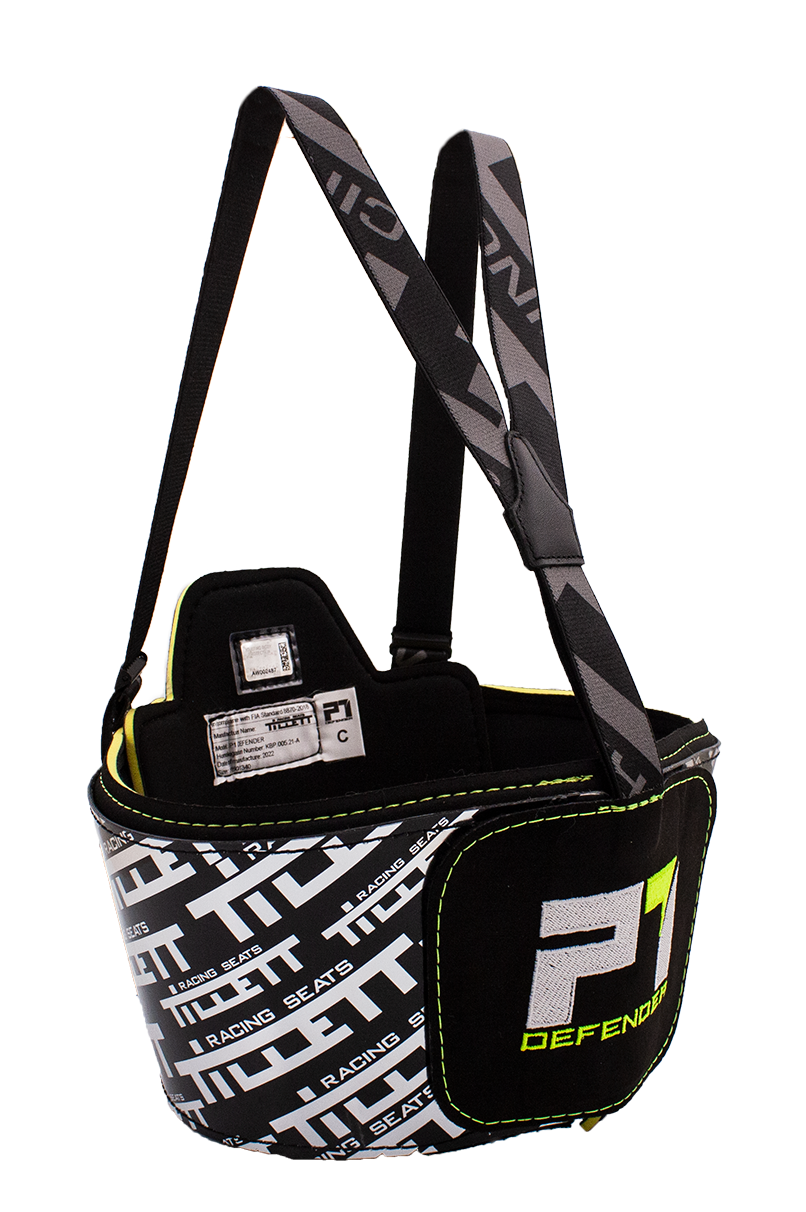 Tillett P1 defender bodyprotector FIA gekeurd