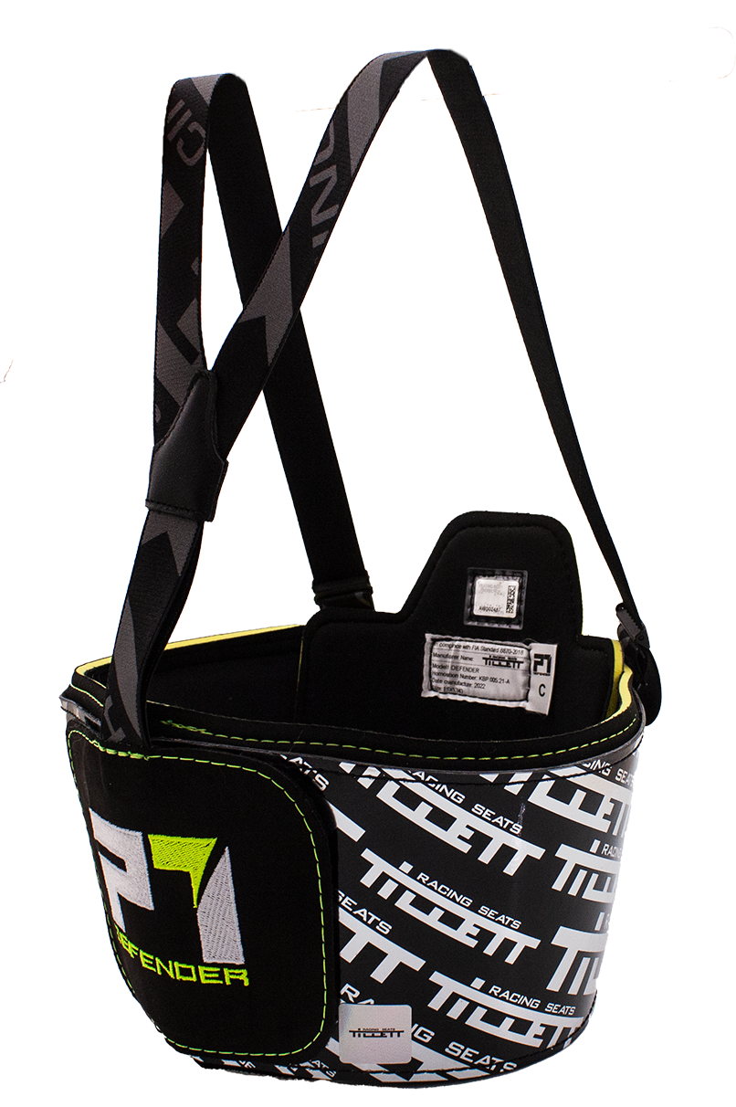 Tillett P1 defender bodyprotector FIA gekeurd