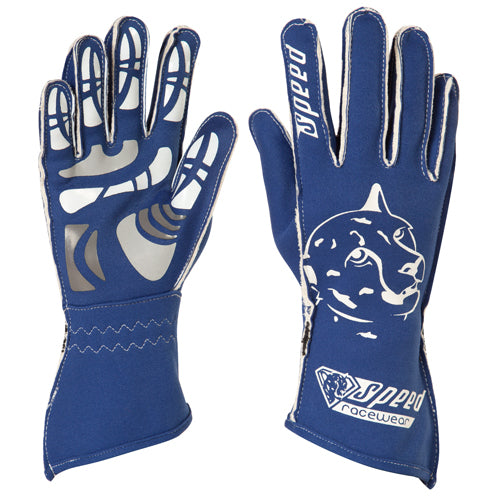 Speed handschoenen | MELBOURNE G-2 | blauw,wit