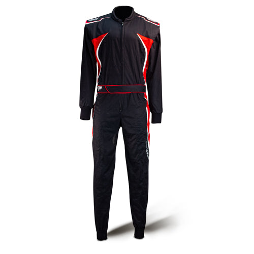 Speed Hobby Coveralls | DETROIT HS-3 | black, white, red