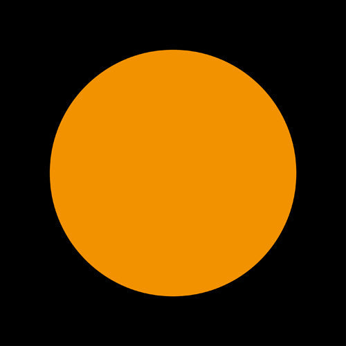 Vlag zwart met oranje