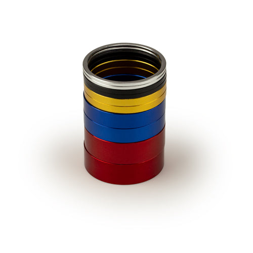 Wielnaafas uitrusting 2x 2/ 3/ 5/ 10 + 15mm