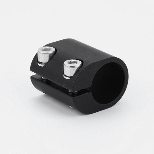 Stabiele bevestiging 30mm alu zwart