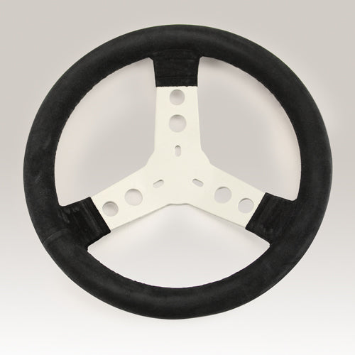 stuur wheel suede round Ø 300mm