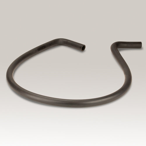 Waterslang 2 x 90°  L: 120cm zwart