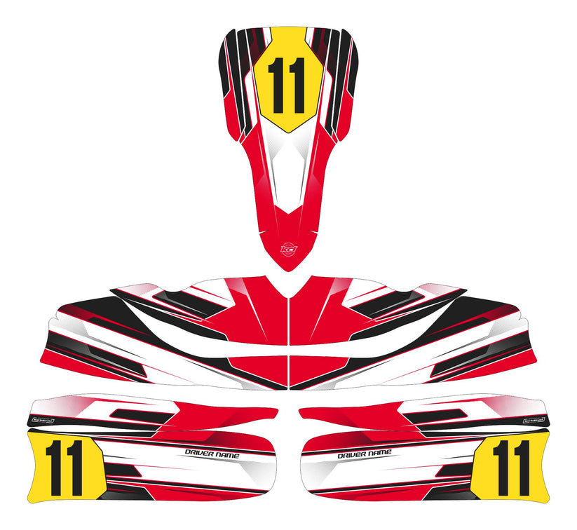 Pulse Kart Stickerset