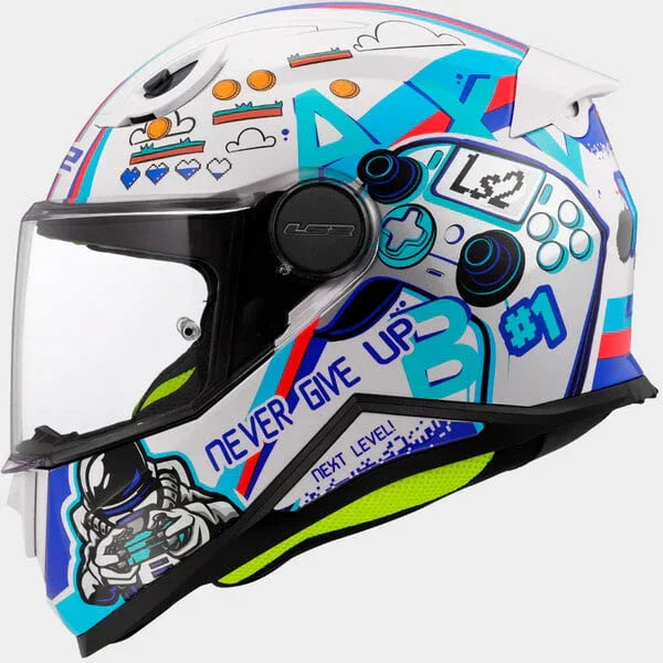LS2 FF812 Kids Next Level wit - KartKings