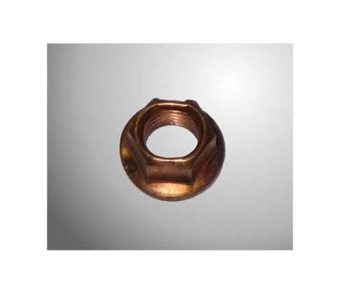 Wheel nut set, 10 copper nuts M8 (cap 10)