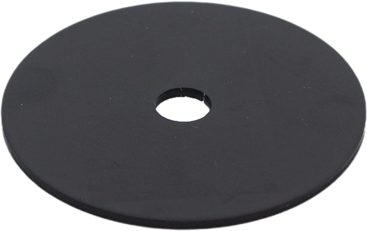 Stoel bevestigingsring 60mm aluminium zwart