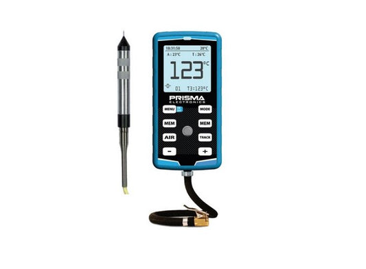 Prisma bandenspanningsmeter 5 bar + temperatuur priksensor