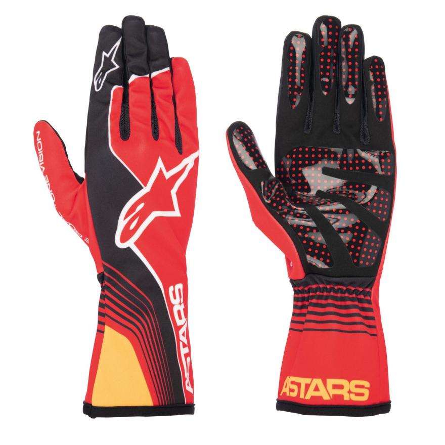 Alpinestars gloves Tech 1-K Race V2 Solid KIDS red/black