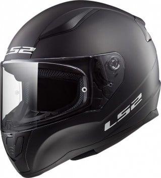 LS2 FF353 Rapid Mini Kids helm mat zwart - KartKings