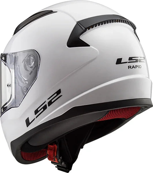 LS2 FF353 Rapid II glans wit - KartKings