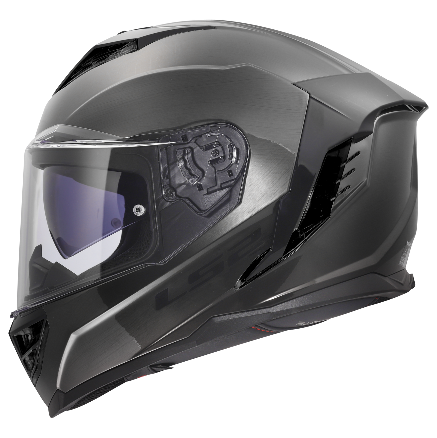 LS2 FF818 STORM III Jeans Titanium Gekleurd - KartKings
