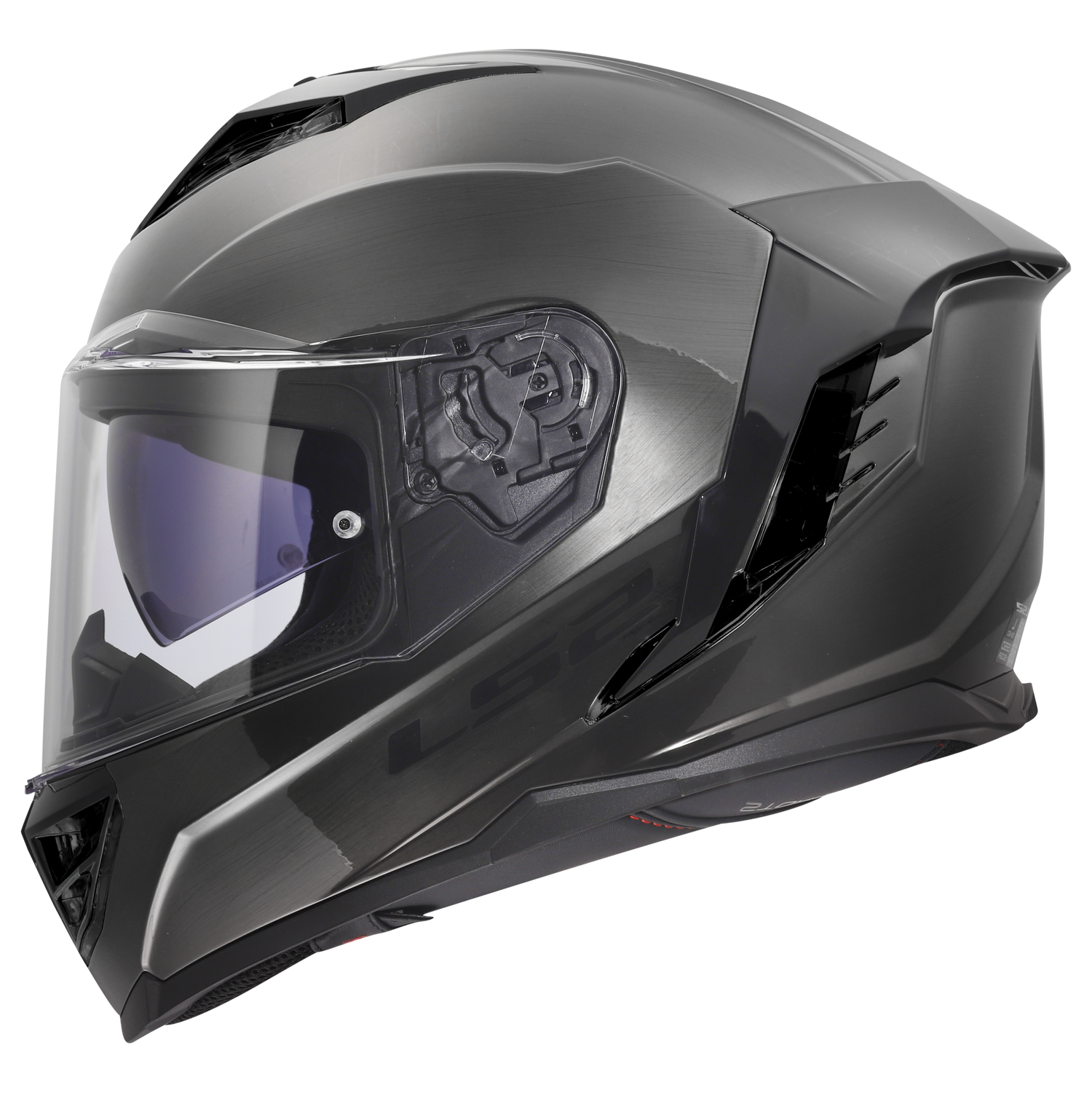 LS2 FF818 Storm III Mat Zwart - KartKings