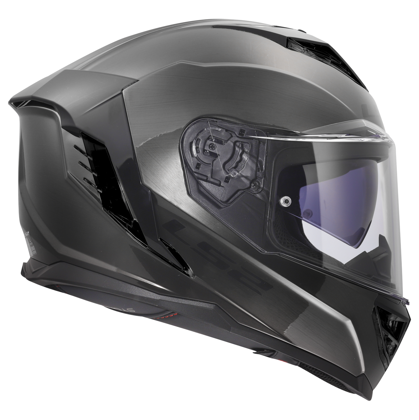 LS2 FF818 Storm III Mat Zwart - KartKings