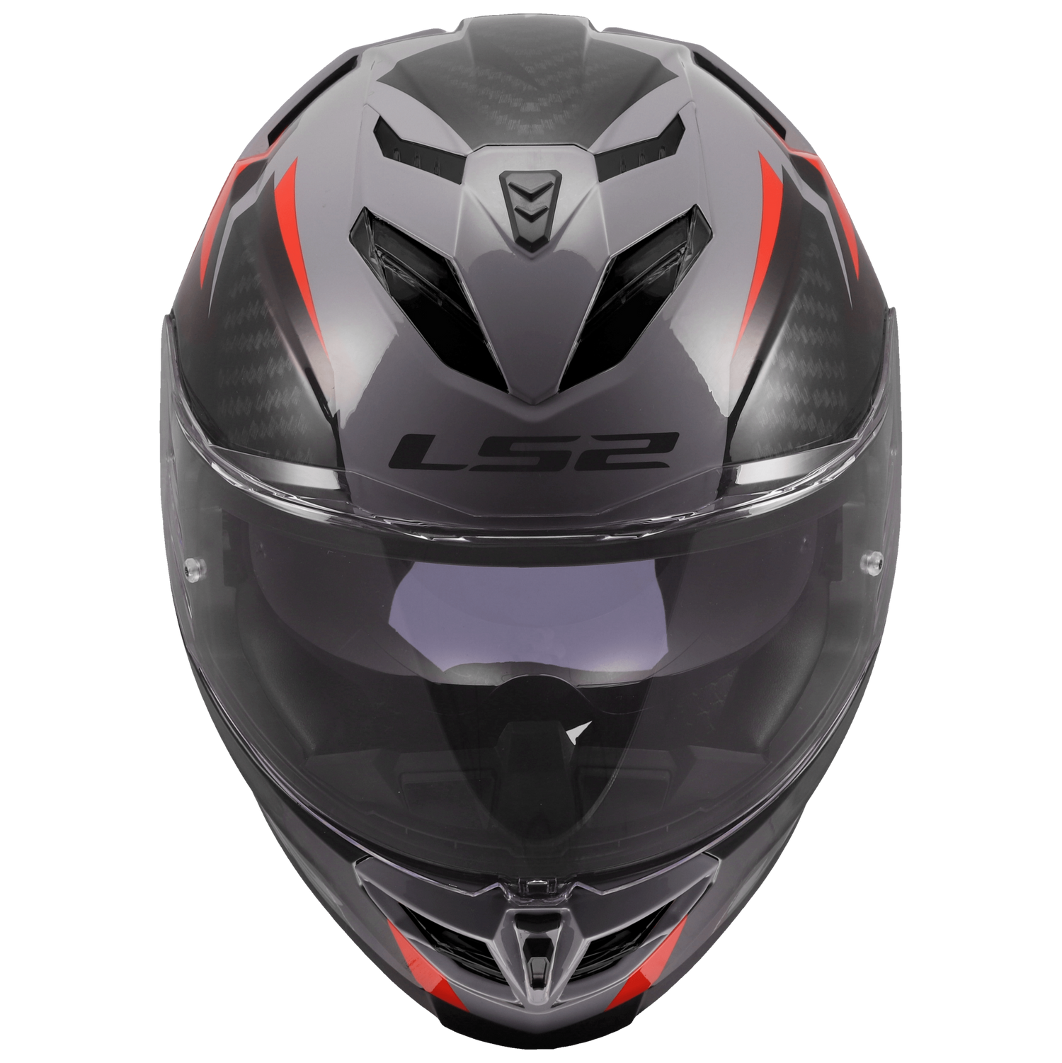 LS2 FF818 Storm III dynamo grijs rood - KartKings