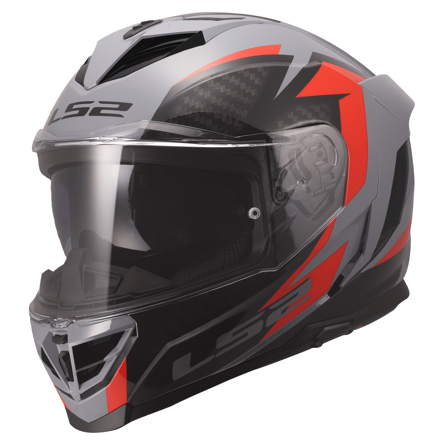 LS2 FF818 Storm III dynamo grijs rood - KartKings
