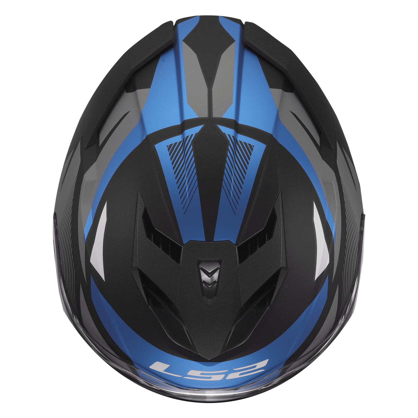 LS2 FF818 Storm III Komai zwart/blauw - KartKings