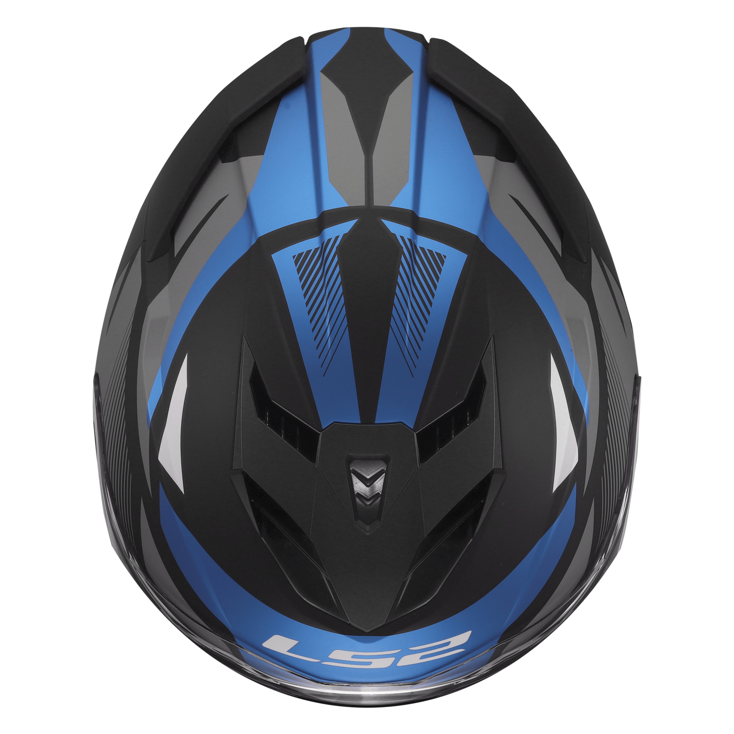 LS2 FF818 Storm III Komai zwart/blauw - KartKings