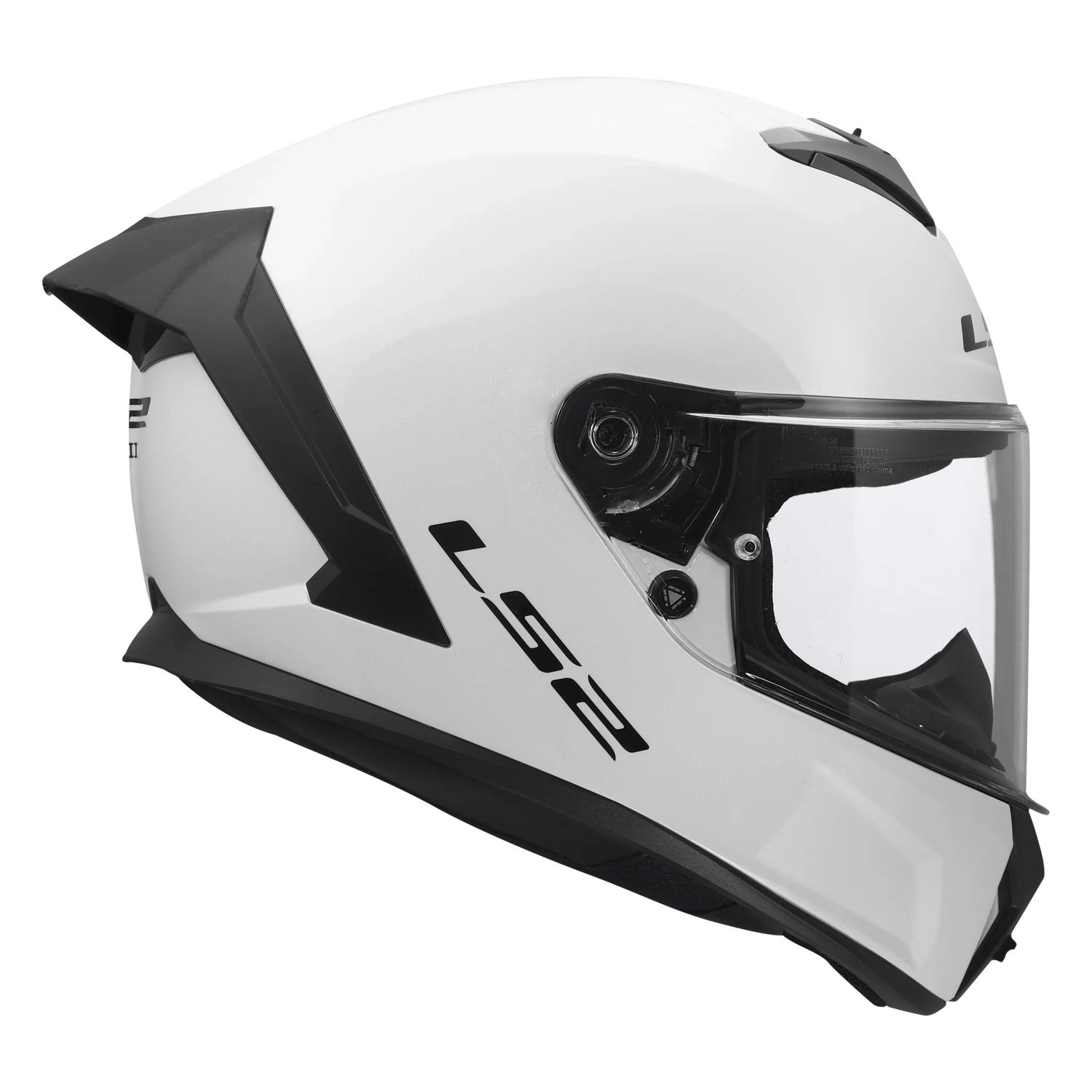 LS2 FF820 Rapid III glans wit - KartKings