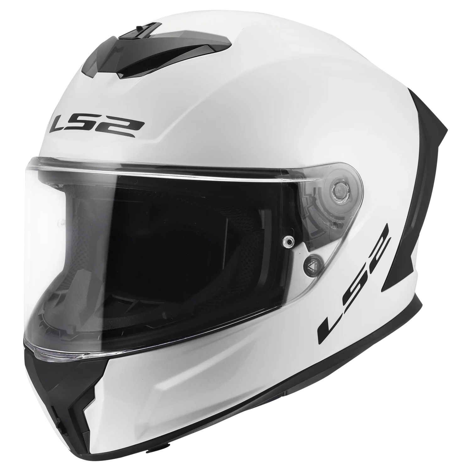 LS2 FF820 Rapid III glans wit - KartKings