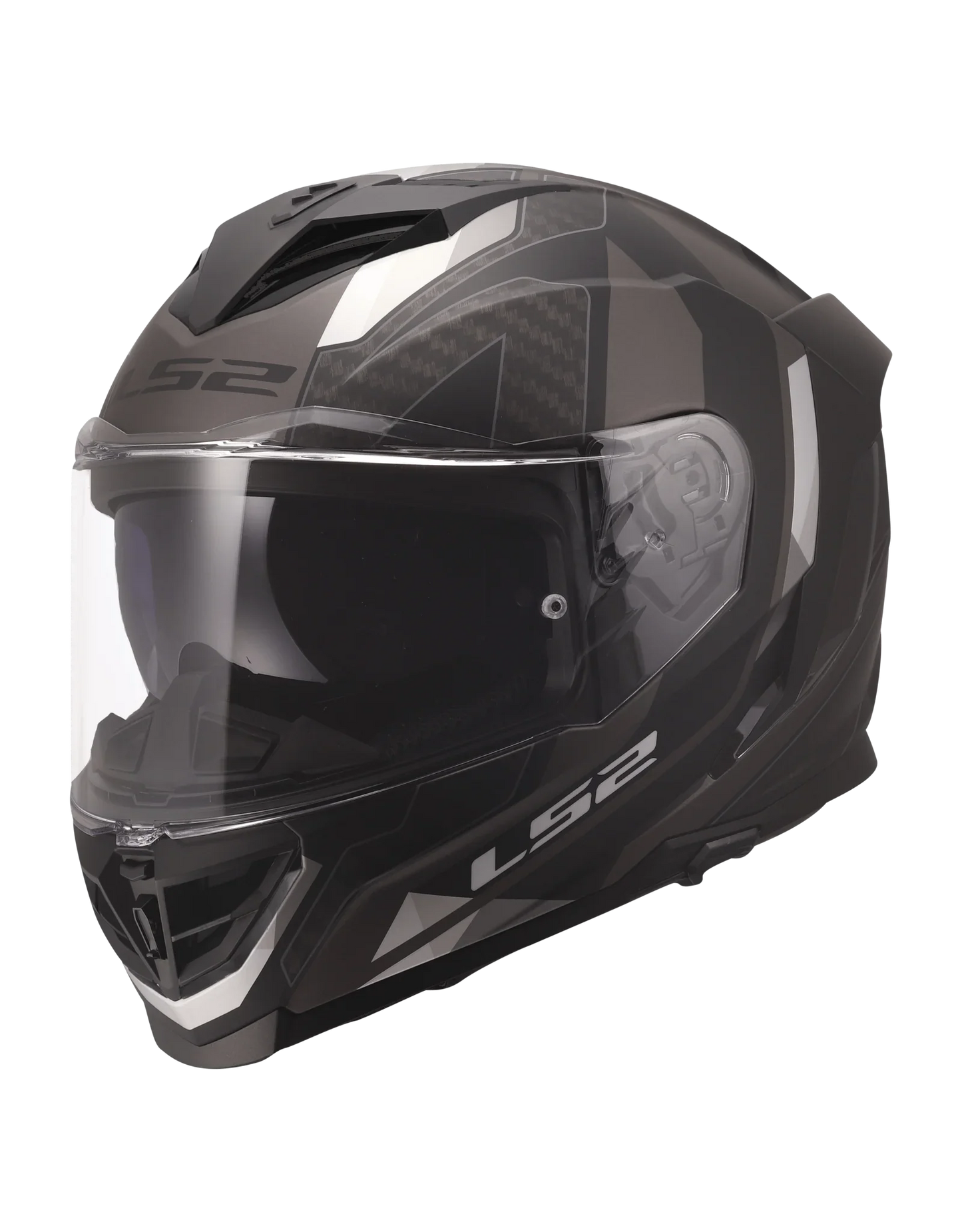 LS2 FF818 STORM III SPORTY Zwart / Grijs - KartKings