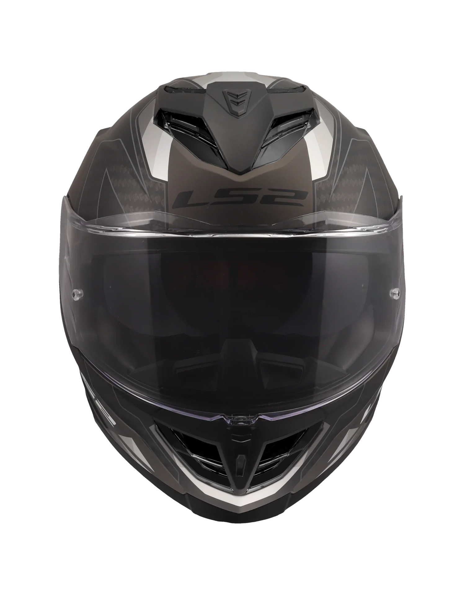 LS2 FF818 STORM III SPORTY Zwart / Grijs - KartKings