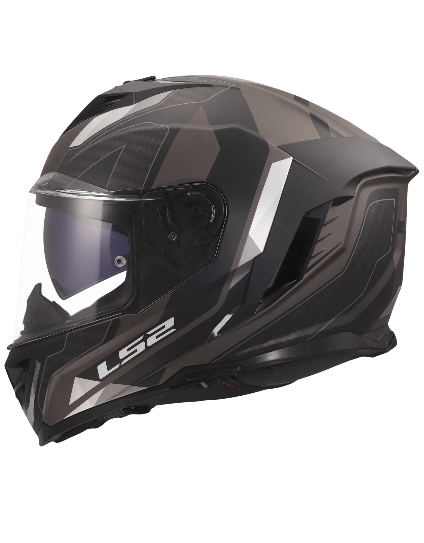 LS2 FF818 STORM III SPORTY Zwart / Grijs - KartKings