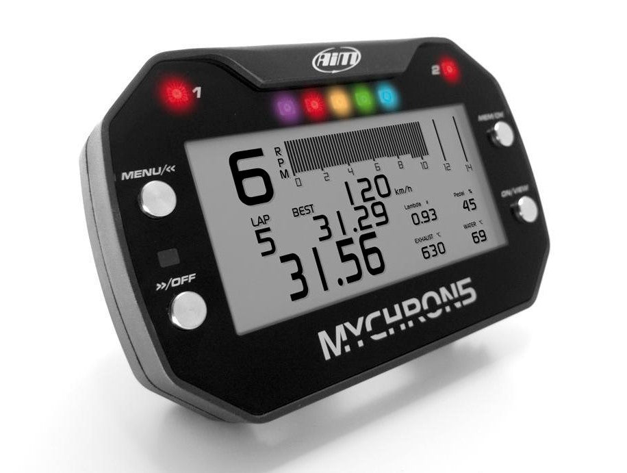 AIM MyChron 5-S GPS Kart laptimer/datalogger met 1 temperatuuringang